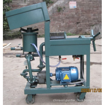 Paper Type Plate Pressure Oil Purifier Series Pl / Oil Regeneration Plant
